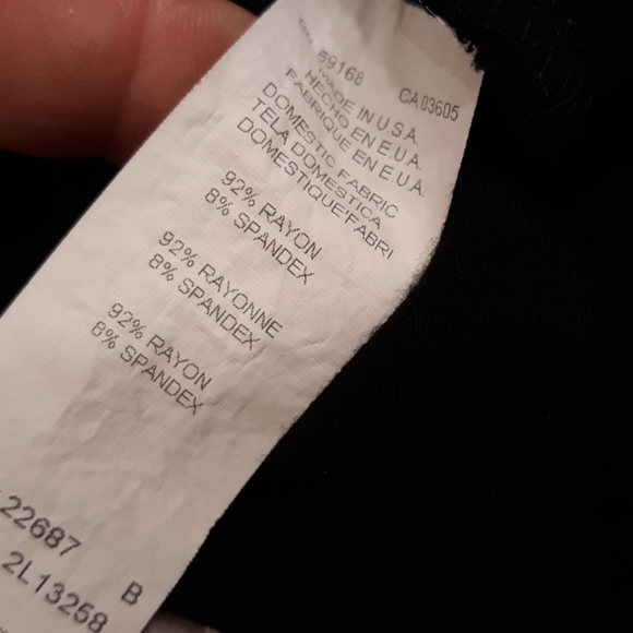 Karen Kane sleeveless faux wrap tank with side ties black XL - Picture 6 of 8